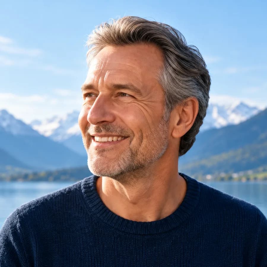 Client Retraita satisfait de son accompagnement retraite en Suisse